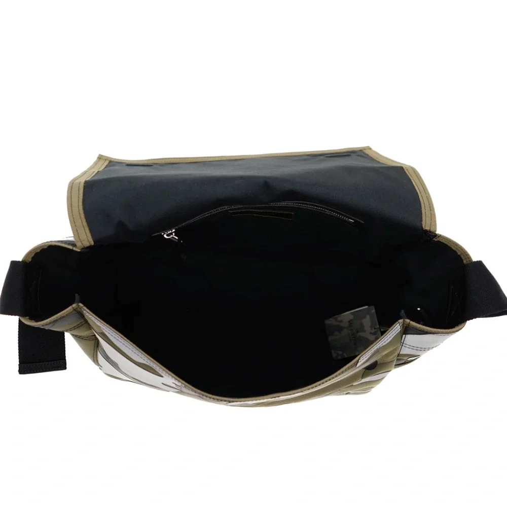 Valentino Garavani VLTN Camo Shoulder Bag Military Green